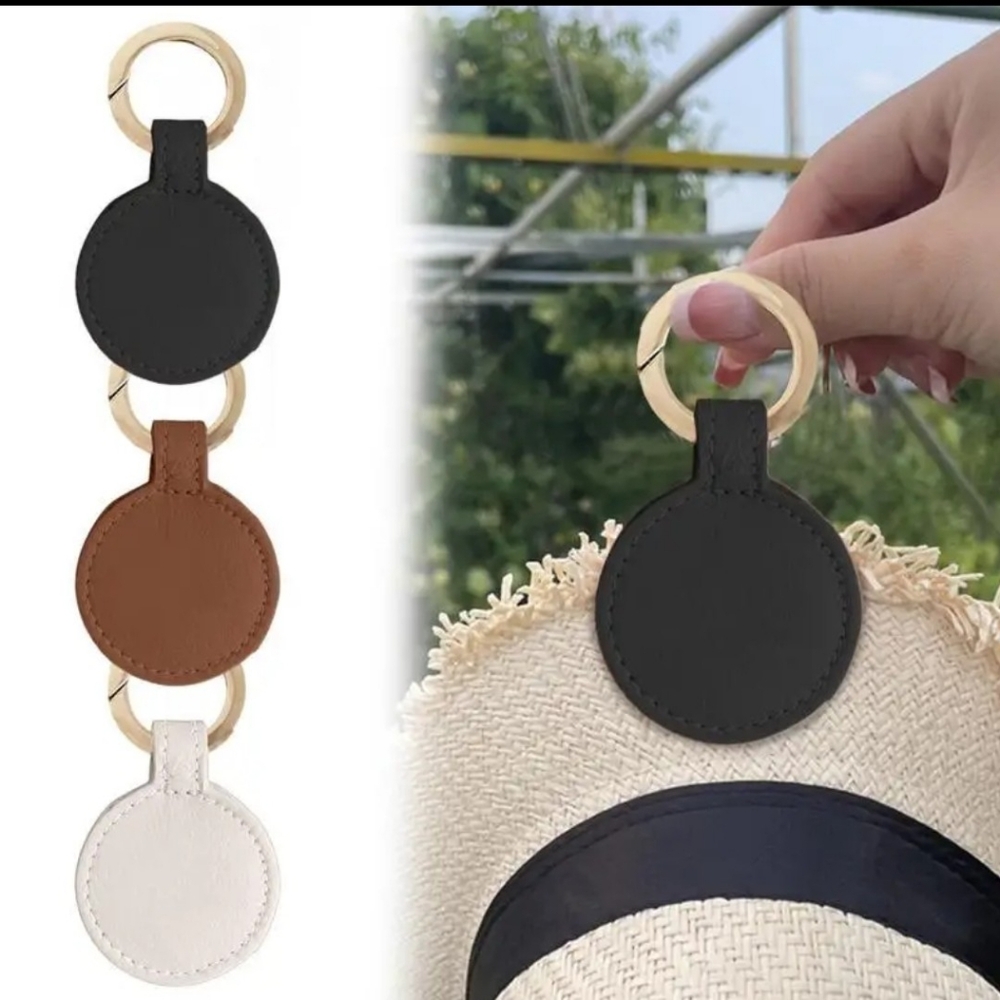 New Brown Magnetic Hat Clip
